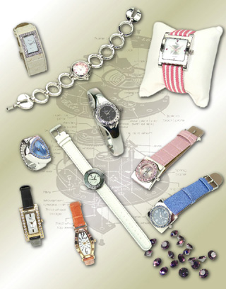 Ladies' Watches with Crystal